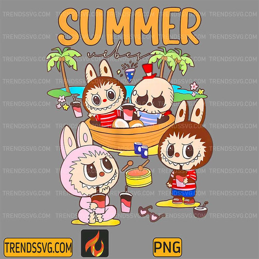 Labubu-Summer-Vibes-Png