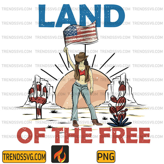 Land-Of-The-Free-4th-Of-July-Png