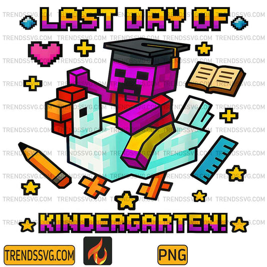 Last-Day-Of-Kindergarten-Funny-Chicken-Pixel-Art-Png