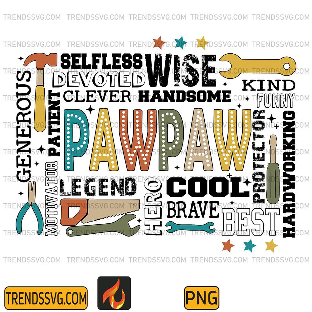 Legend-Cool-Best-Wise-Selfless-Handsome-Pawpaw-Png