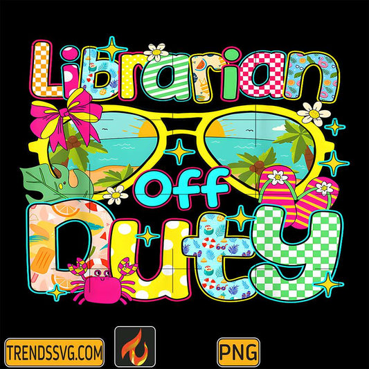 Librarian-Off-Duty-Hello-Summer-Png