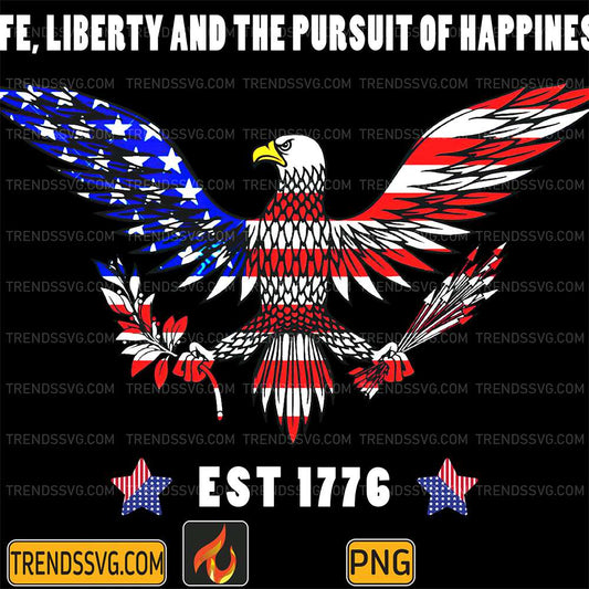 Life-Liberty-And-The-Pursuit-Of-Happiness-Est-1776-Png