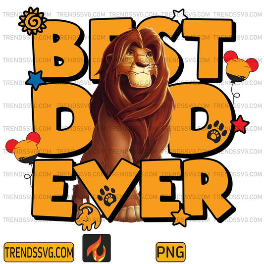 Lion-King-Best-Dad-Ever-Png
