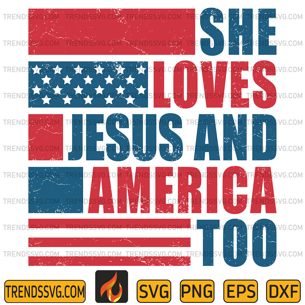 Love-Jesus-And-America-Too-Svg-3