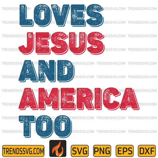 Love-Jesus-And-America-Too-Svg-8