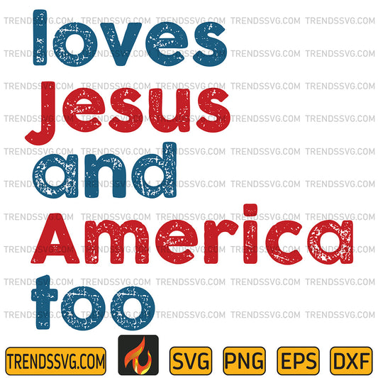 Love-Jesus-And-America-Too-Svg-9