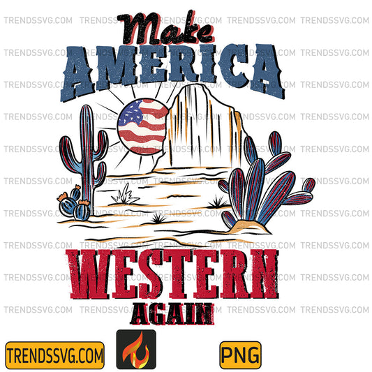Make-America-Western-Again-Png
