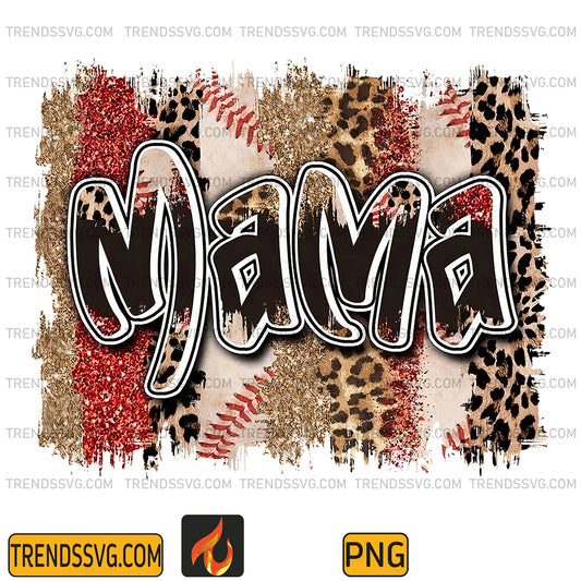 MamaBrushstrokeLeopardPng
