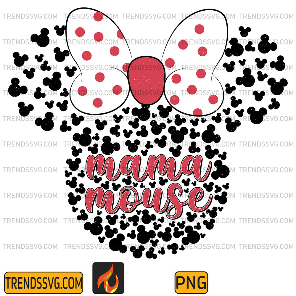 MamaMouseMinnieHeadHappyMother_sDayPng