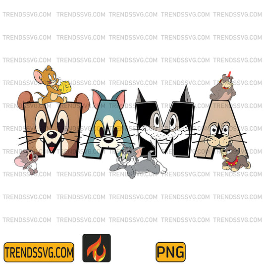 MamaTom_JerryPng_1