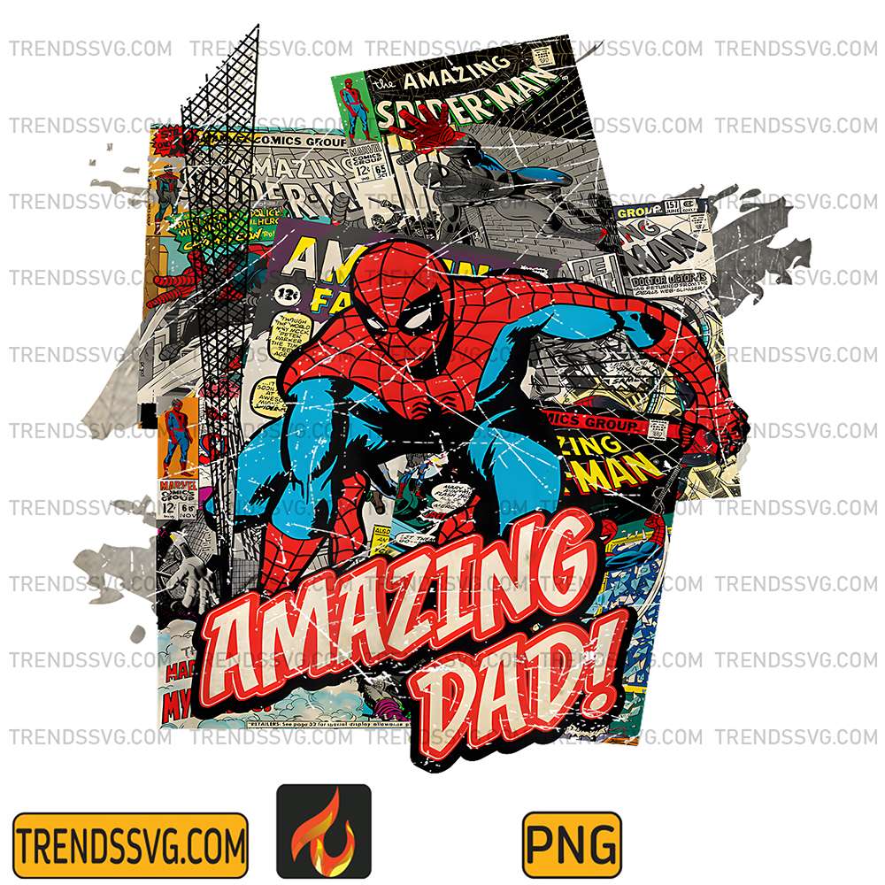 Marvel-Spider-Man-Amazing-Dad-Png