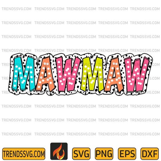 MawmawBrightDoodleDalmatianDotsSvg1