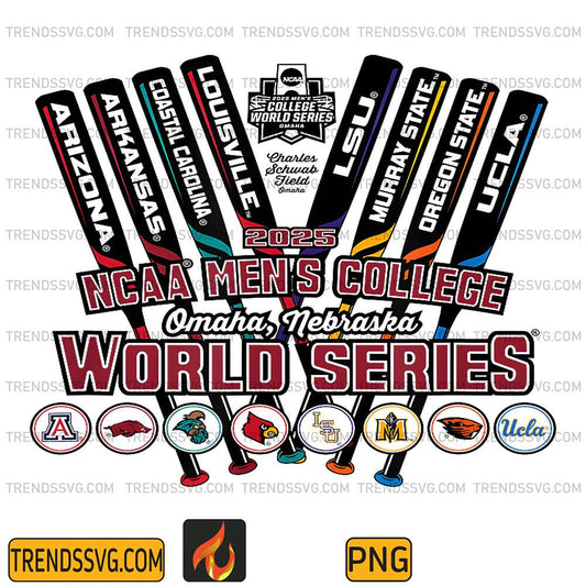 Men-s-College-World-Series-2025-NCAA-Baseball-8-Team-Catch-Png