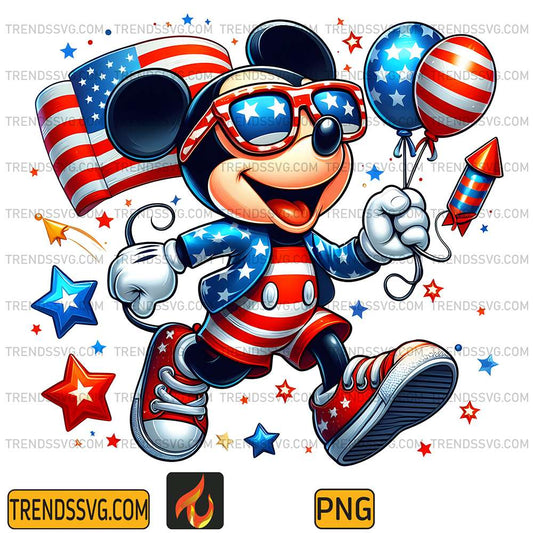 Mickey-America-4th-Of-July-Png