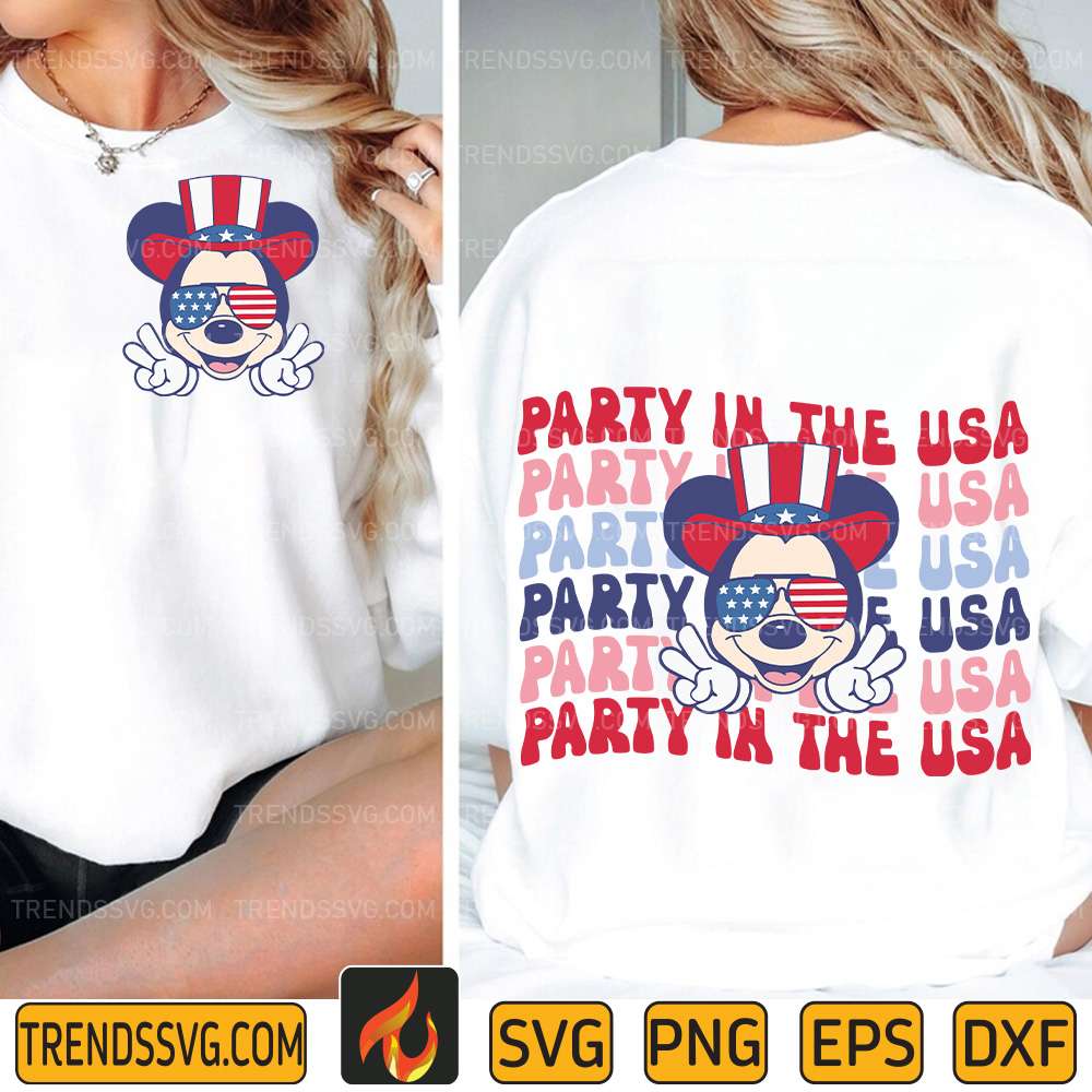 Mickey-Party-In-The-Usa-4th-Of-July-Svg