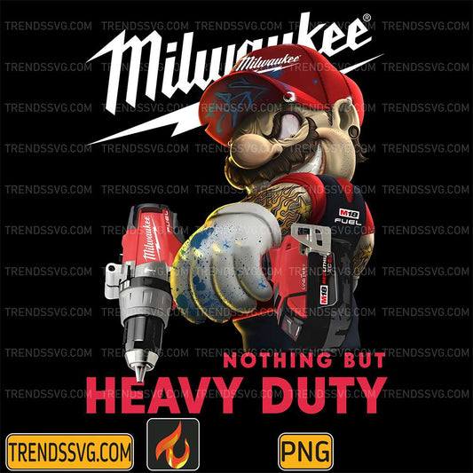 Milwaukee-Mario-Heavy-Duty-Png