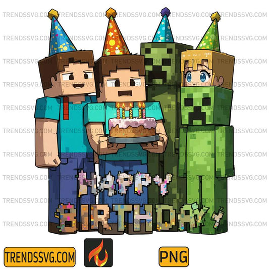 Minecarf-Family-Happy-Birthday-Png-1