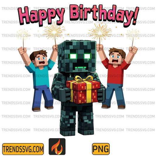 Minecarf-Family-Happy-Birthday-Png-2