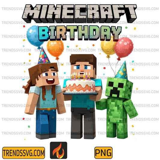 Minecraft-Birthday-Family-Png