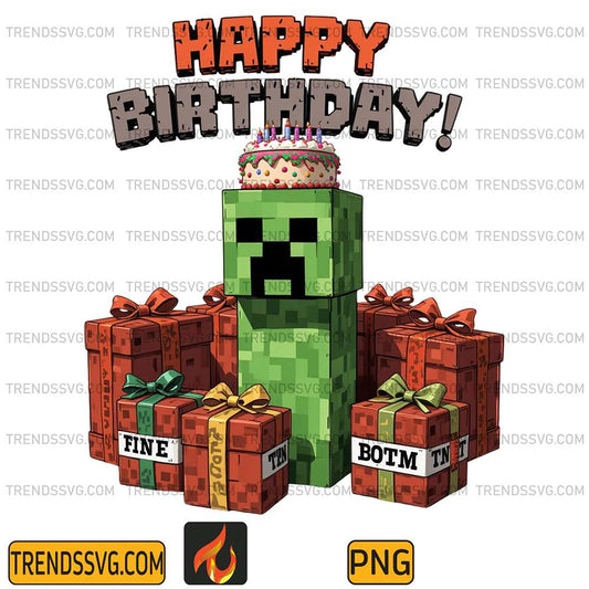 Minecraft-Creeper-Happy-Birthday-Png