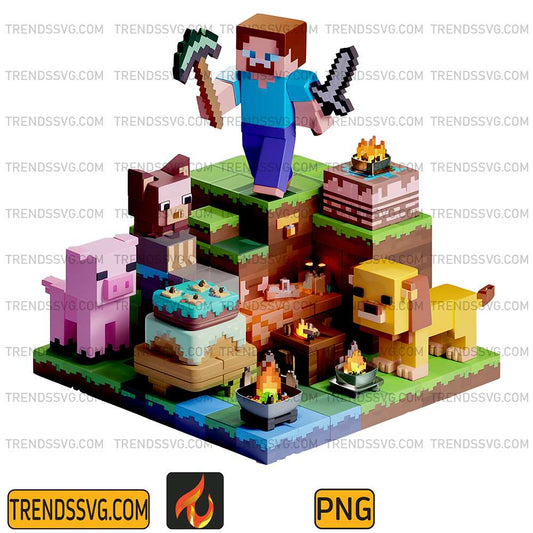Minecraft-II-Png-2
