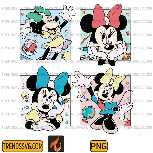 Minnie-Back-To-School-Happy-First-Day-Of-School-Png