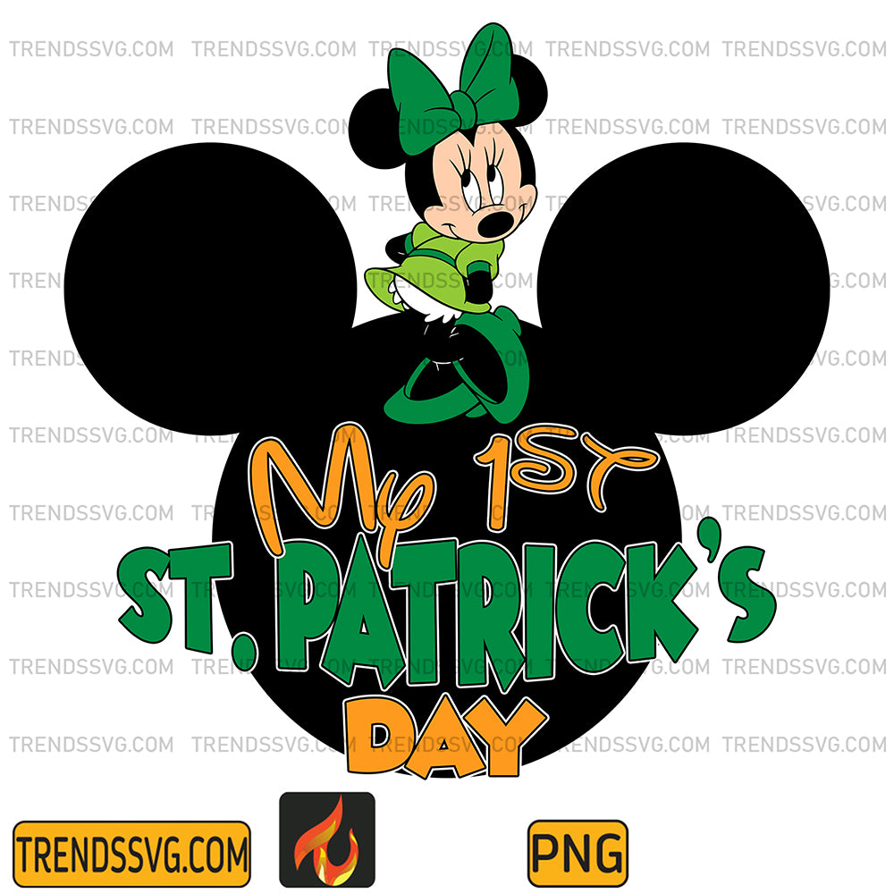 MinnieMy1stStPatrick_sDayPng
