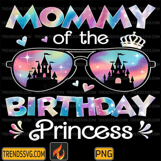 Mommy-Of-The-Birthday-Princess-Sunglasses-Png