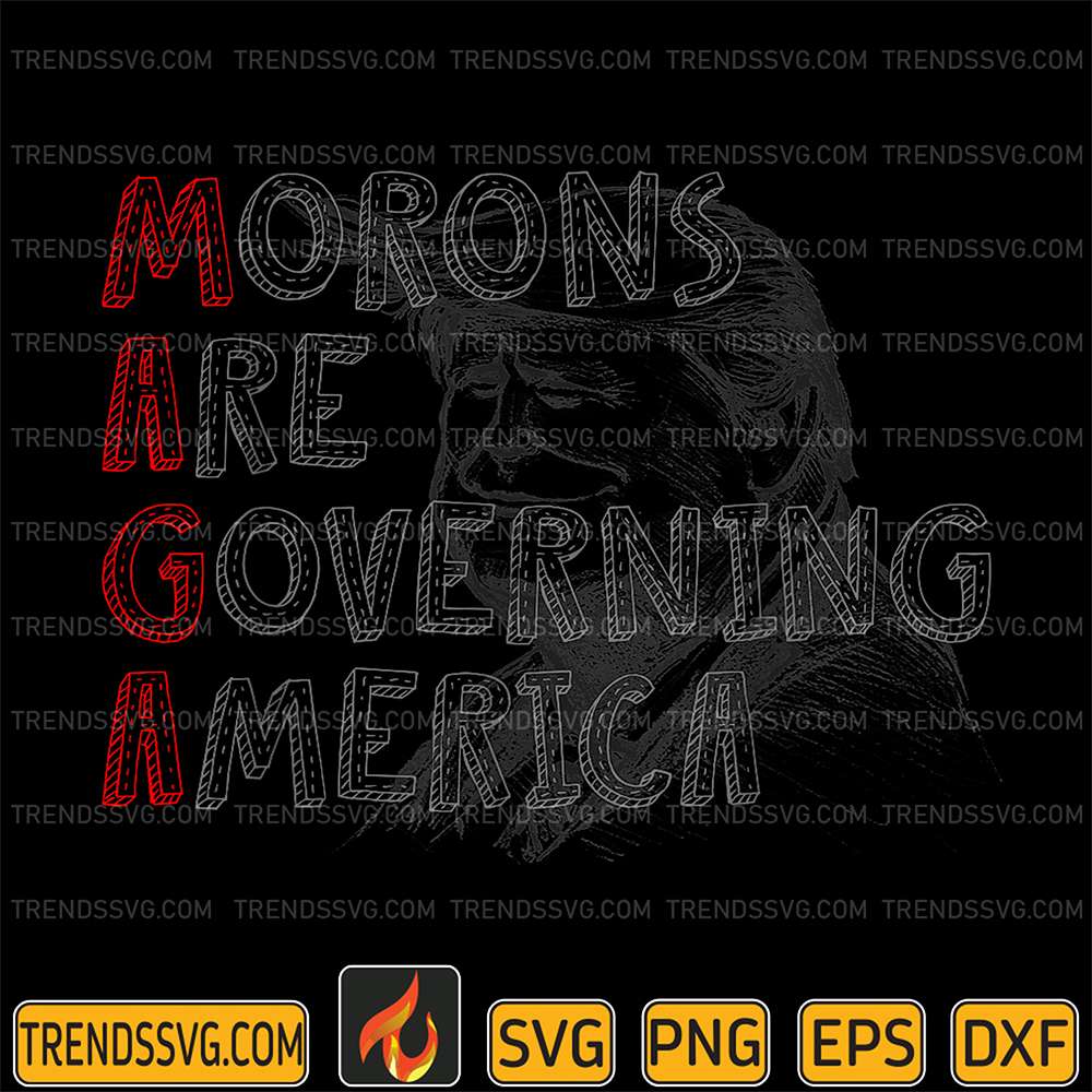 Morons-Are-Governing-America-Anti-Trump-Political-Svg