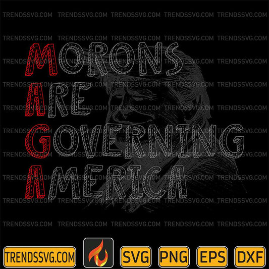 Morons-Are-Governing-America-Anti-Trump-Political-Svg