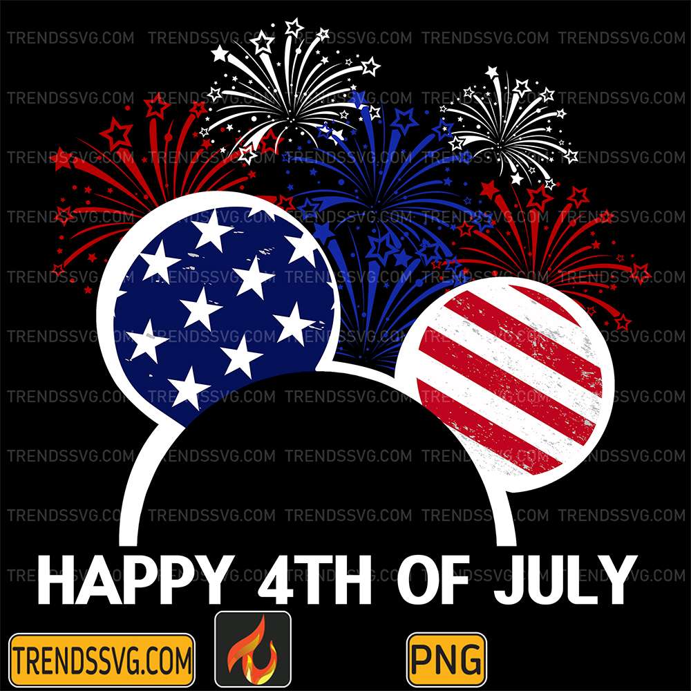 Mouse-Happy-4th-Of-July-Png