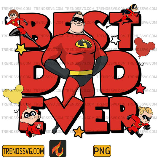 Mr.Incredible-Best-Dad-Ever-Png