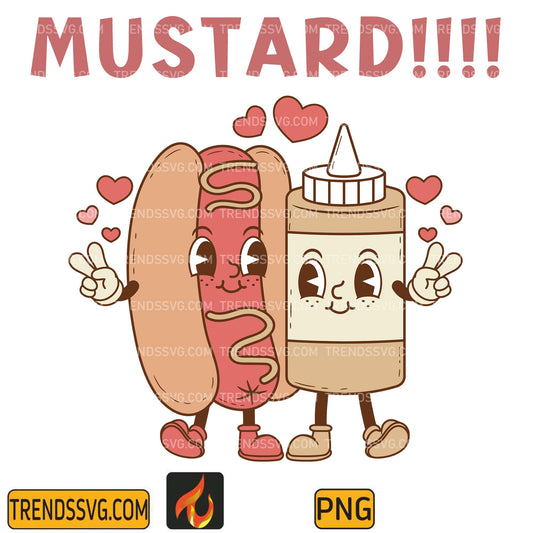MustardLoveValentinePng