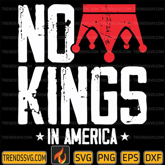 No-King-In-America-Svg
