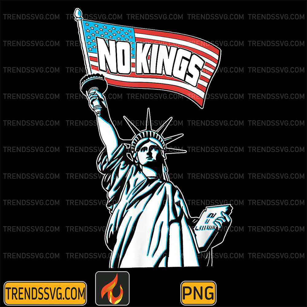 No-Kings-In-America-Save-Democracy-I-Dissent-Anti-Trump-Png