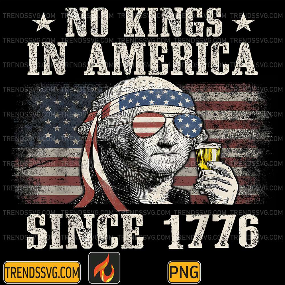 No-Kings-In-America-Since-1776-4th-Of-July-Png