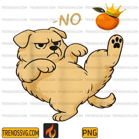No-Kings-in-America-Dog-Png