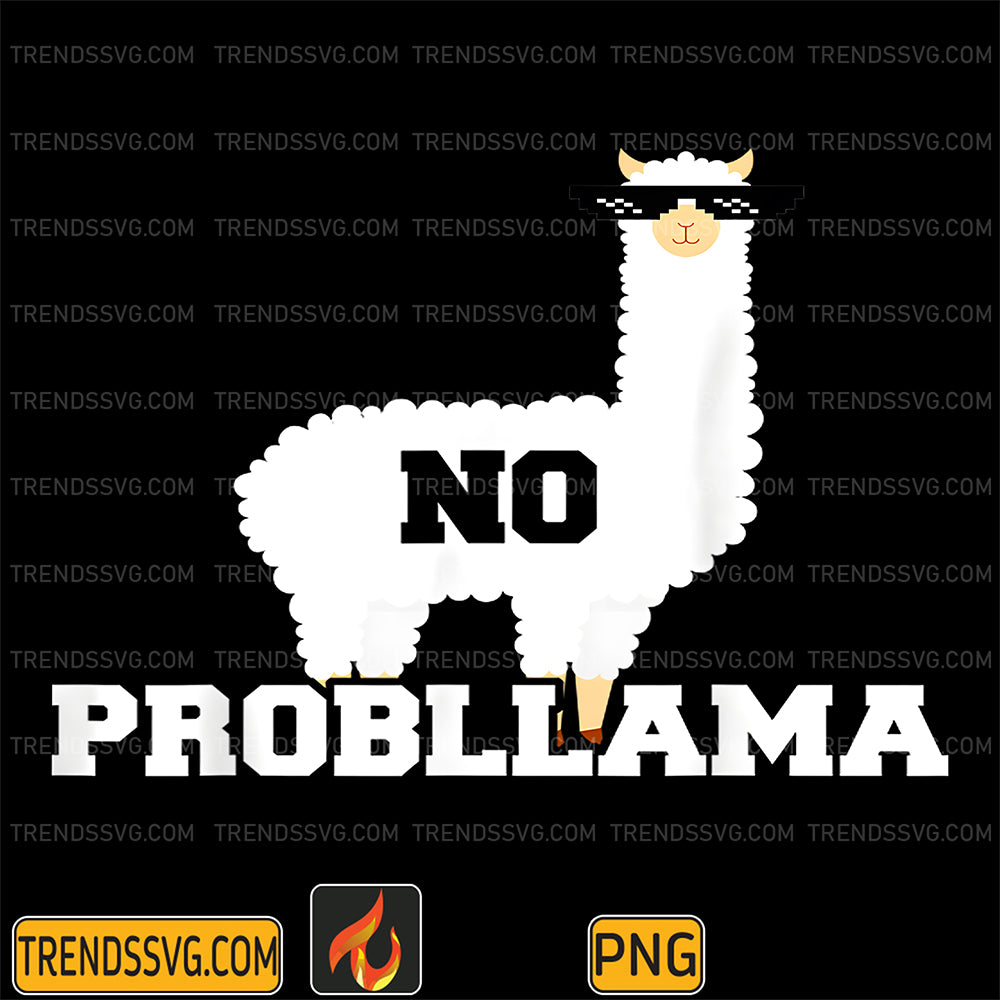 No-Probllama-Png