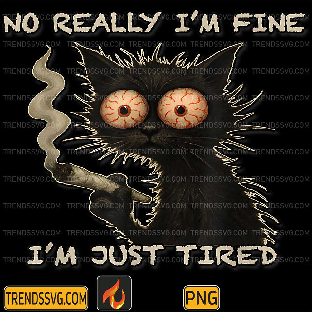 No-Really-I-m-Fine-I-m-Just-Tired-Funny-Cat-Png