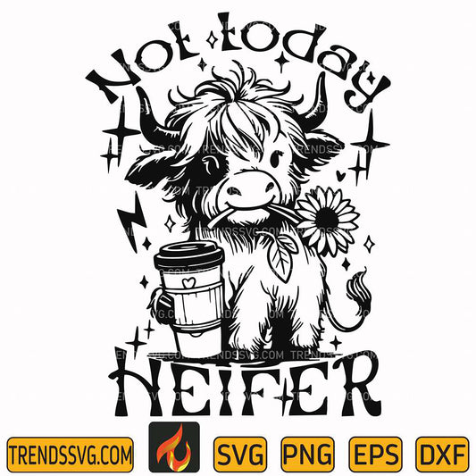 NotTodayHeiferSvg