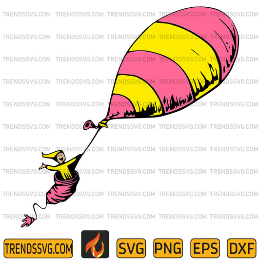 OhThePlacesYoullGoBalloonSvg
