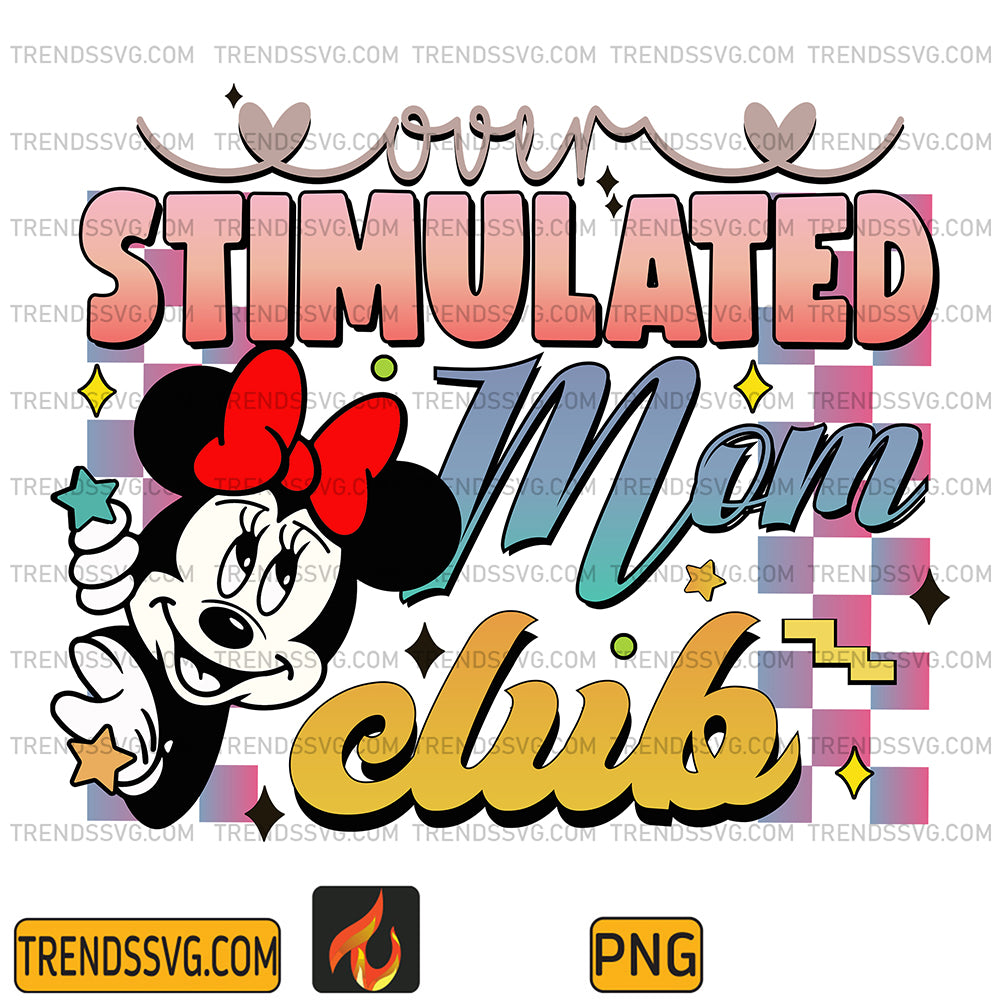 OverStimulatedMomClubMickeyMousePng