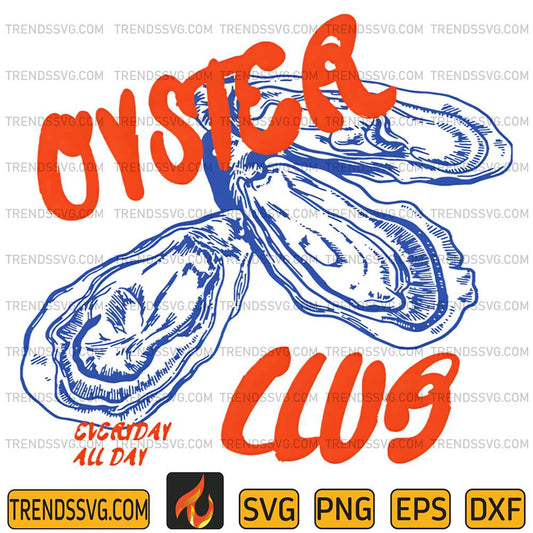 Oyster-Club-Svg
