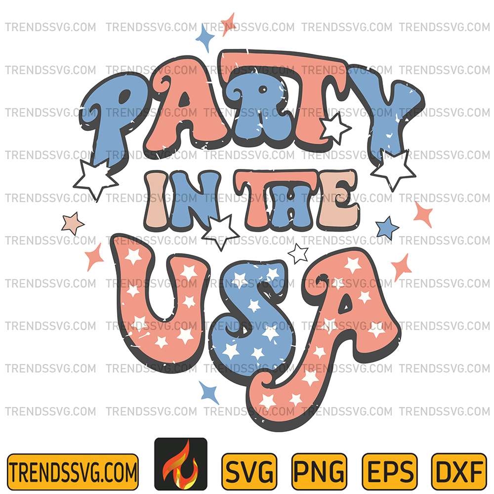 Party-In-The-Usa-4th-Of-July-Svg-1