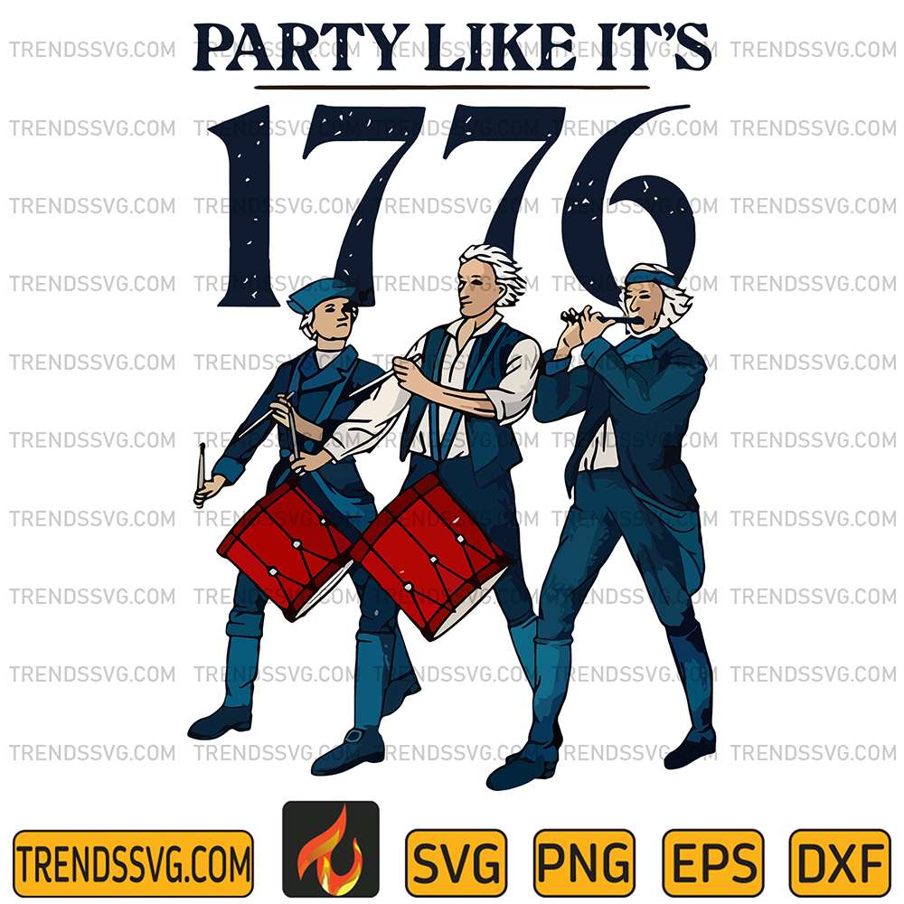 Party-Like-It-s-1776-Svg