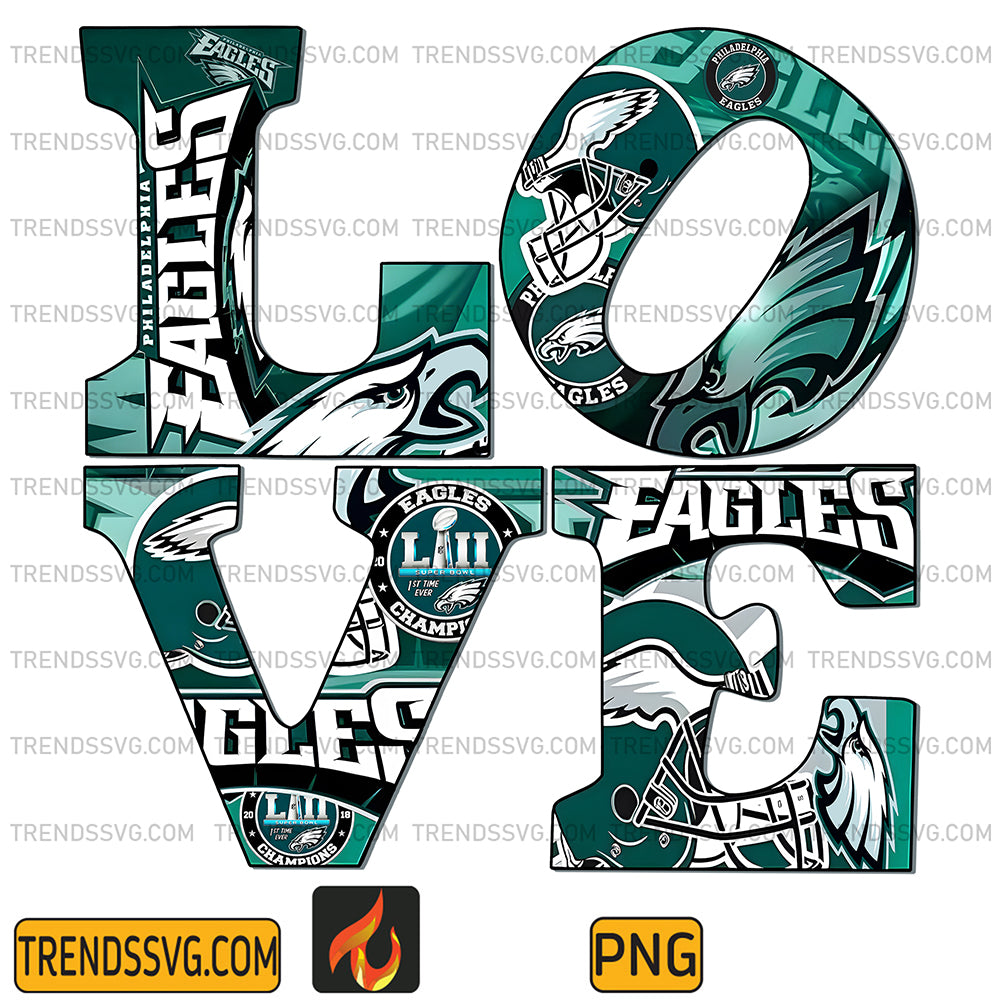 PhiladelphiaEaglesLovePng