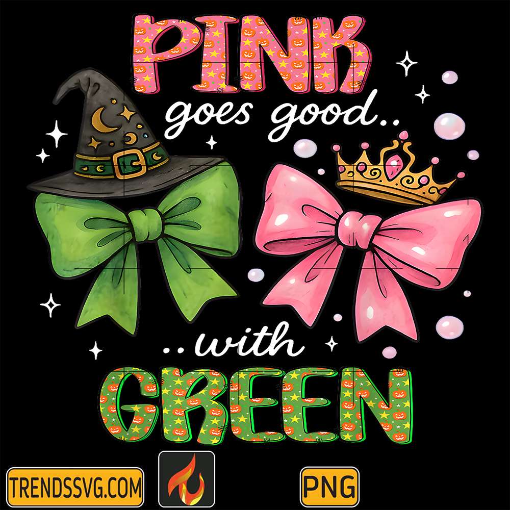Pink-Goes-Good-With-Green-Halloween-Witch-Pink-Green-Wizard-Png