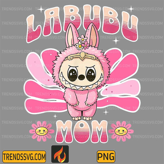 Pink-Labubu-Mom-Png-1