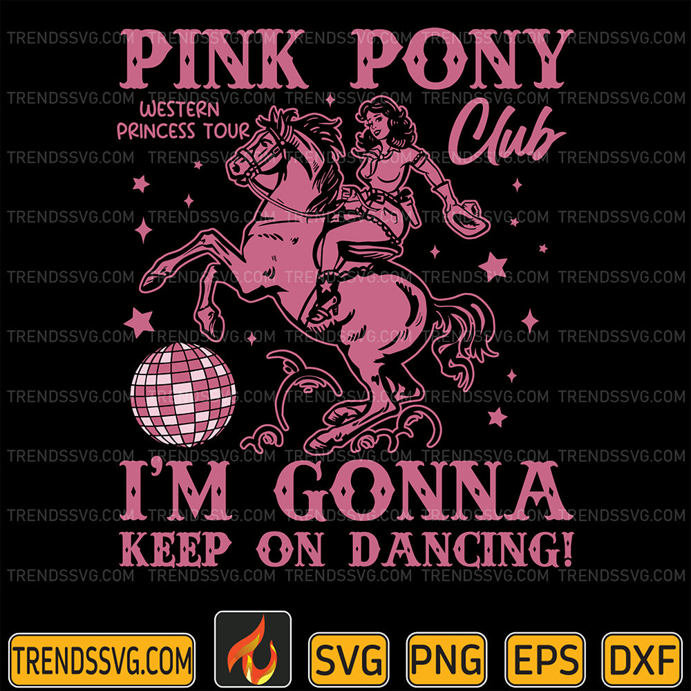 PinkPonyClubI_mGonnaKeepOnDancingSvg