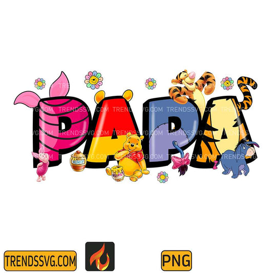 Pooh Papa Png TRENDSSVG